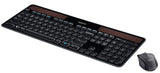 Logitech MK750 Wireless Solar Keyboard and Wireless Marathon Mouse Combo for PC