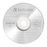 Verbatim DVD-R 4.7GB 16x AZO Recordable Media Disc - 50 Disc Spindle