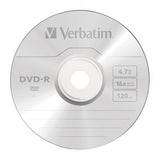 Verbatim DVD-R 4.7GB 16x AZO Recordable Media Disc - 50 Disc Spindle
