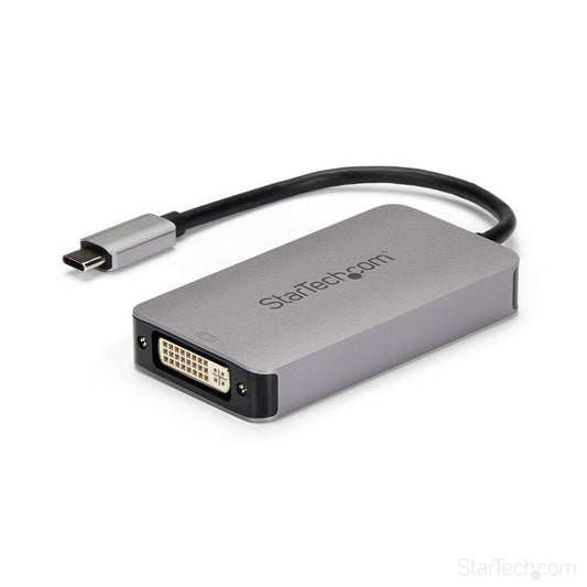 StarTech.com USB 3.1 Type-C to Dual Link DVI-D Adapter - 2560 x 1600 - Active USB-C to DVI Video Adapter Converter (CDP2DVIDP)