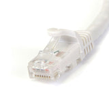 StarTech.com N6PATCH75WH Gigabit Snagless RJ45 UTP Cat6 Patch Cable, 75-Feet (White)
