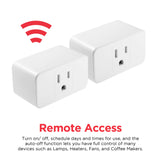 Ematic 2-Pack WiFi Smart Plug