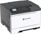 LEXMARK C2535dw Color Laser Printer with Duplex Printing, 35 Ppm, White/Gray