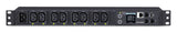 CyberPower PDU81005 Switched Metered-by-Outlet PDU, 100-240V/20A, 8 Outlets, 1U Rackmount