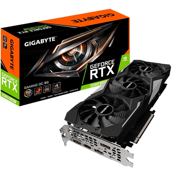 Gigabyte GeForce RTX 2080 Super Gaming OC 8G Graphics Card, 3X Windforce Fans, 8GB 256-Bit GDDR6, Gv-N208SGAMING OC-8GC REV2.0 Video Card