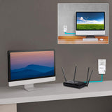 TRENDnet Powerline 1300 AV2 Adapter Kit, Includes 2 x TPL-422E Adapters, IEEE 1905.1 & IEEE 1901, Gigabit Port, Range Up to 300m (984 ft.), TPL-422E2K