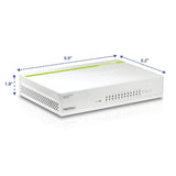 TRENDnet 24-Port Gigabit GREENnet Switch, QoS, 48 Gbps Switching Fabric, Fanless, Plug & Play, Half & Full Duplex, TEG-S24D