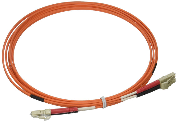 3m Lc/Lc Plenum-Rated Duplex 62.5/125 Multimode Fiber Patch Cable - Orange