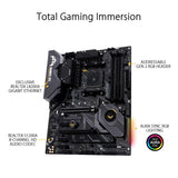 ASUS AM4 TUF Gaming X570-Plus ATX Motherboard with PCIe 4.0, Dual M.2, 12+2 with Dr. MOS Power Stage, HDMI, DP, SATA 6Gb/s, USB 3.2 Gen 2 and Aura Sync RGB Lighting