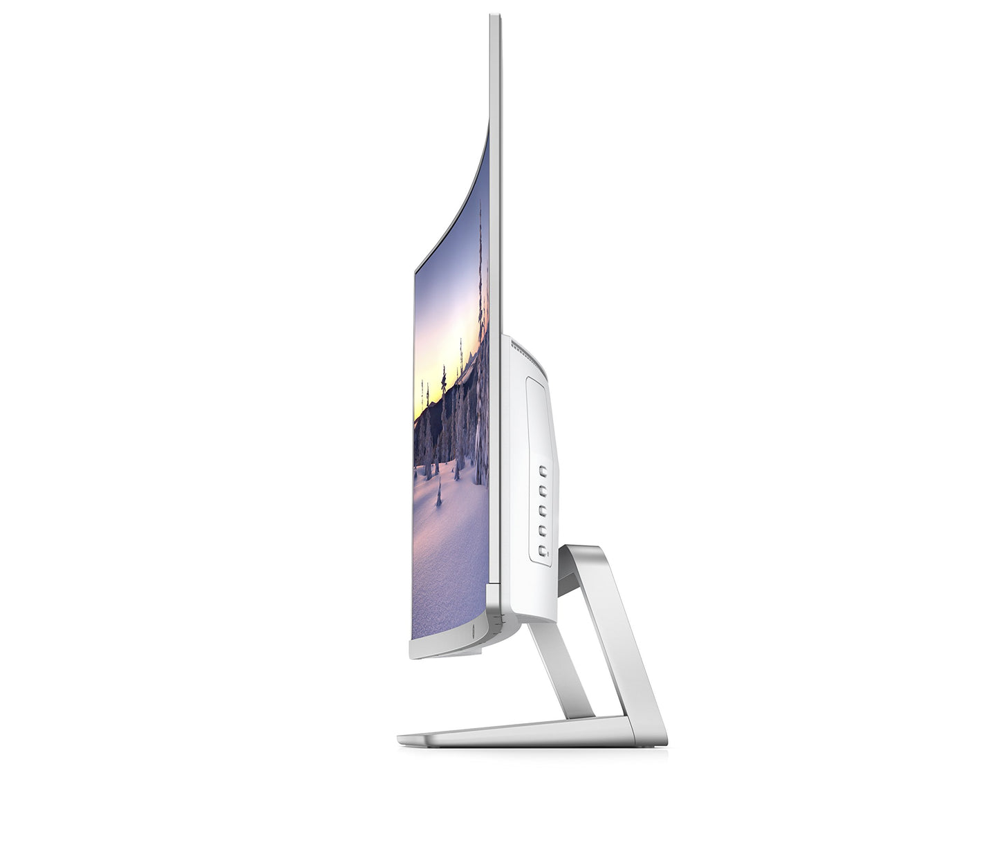 HP 27" Curved HP27SC1 LCD  WLED Monitor - Silver