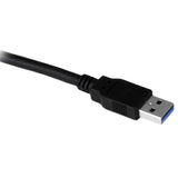 StarTech.com 5 ft Black Desktop SuperSpeed USB 3.0 Extension Cable - A to A M/F - USB 3.0 Extension Cable A Male to A Female - 5 feet (USB3SEXT5DKB)