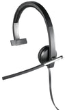 Logitech H650e USB Corded Single-Ear Headset (981-000513)