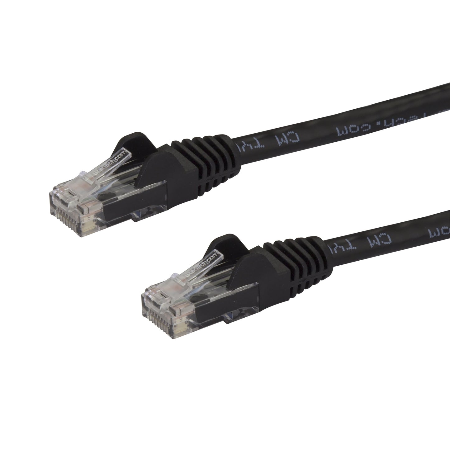 StarTech.com Cat6 Patch Cable - 125 ft - Black Ethernet Cable - Snagless RJ45 Cable - Ethernet Cord - Cat 6 Cable - 125ft (N6PATCH125BK)
