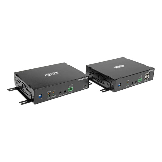 DisplayPort Over Fiber Extender Kit 4K @ 30Hz Ir USB Dup SMF TAA
