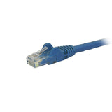 StarTech.com 4ft Blue Cat6 Patch Cable with Snagless RJ45 Connectors - Cat6 Ethernet Cable - 4 ft Cat6 UTP Cable (N6PATCH4BL)