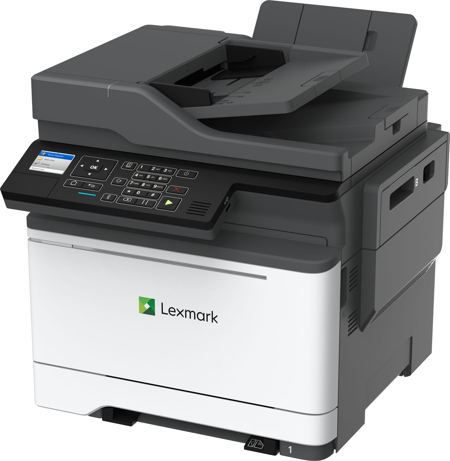 Lexmark MC2535adwe Multifunction Color Laser Printer with a 4.3-inch Color Touch Screen, Wireless Capabilities, Duplex Printing, and Analog Fax (42CC460)