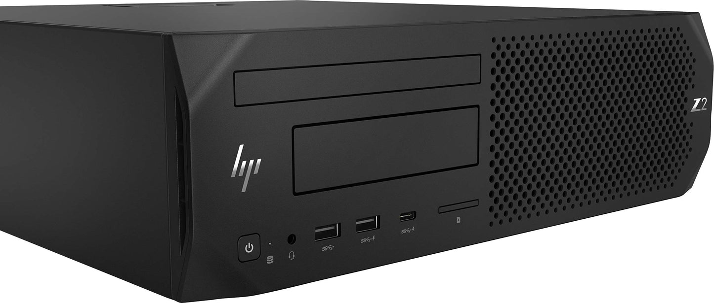 HP 5XK33UT Workstation Z2 G4 - SFF - 1 x Core i7 8700/3.2 GHz - RAM 32 GB - SSD 512 GB - HP Z Turbo Drive - DVD-Writer - Quadro P1000 / UHD Graphics