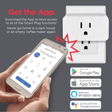 Ematic 2-Pack WiFi Smart Plug