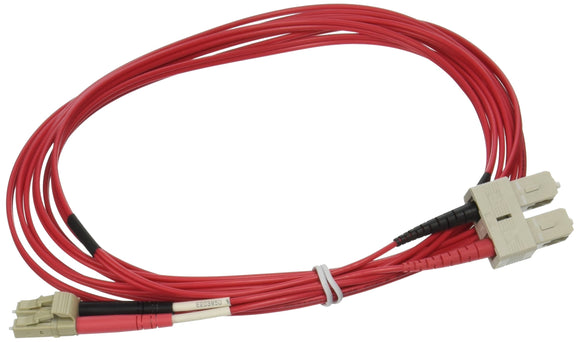 3m Lc/Sc Duplex 62.5/125 Multimode Fiber Patch Cable - Lc-Multimode - Male - Sc