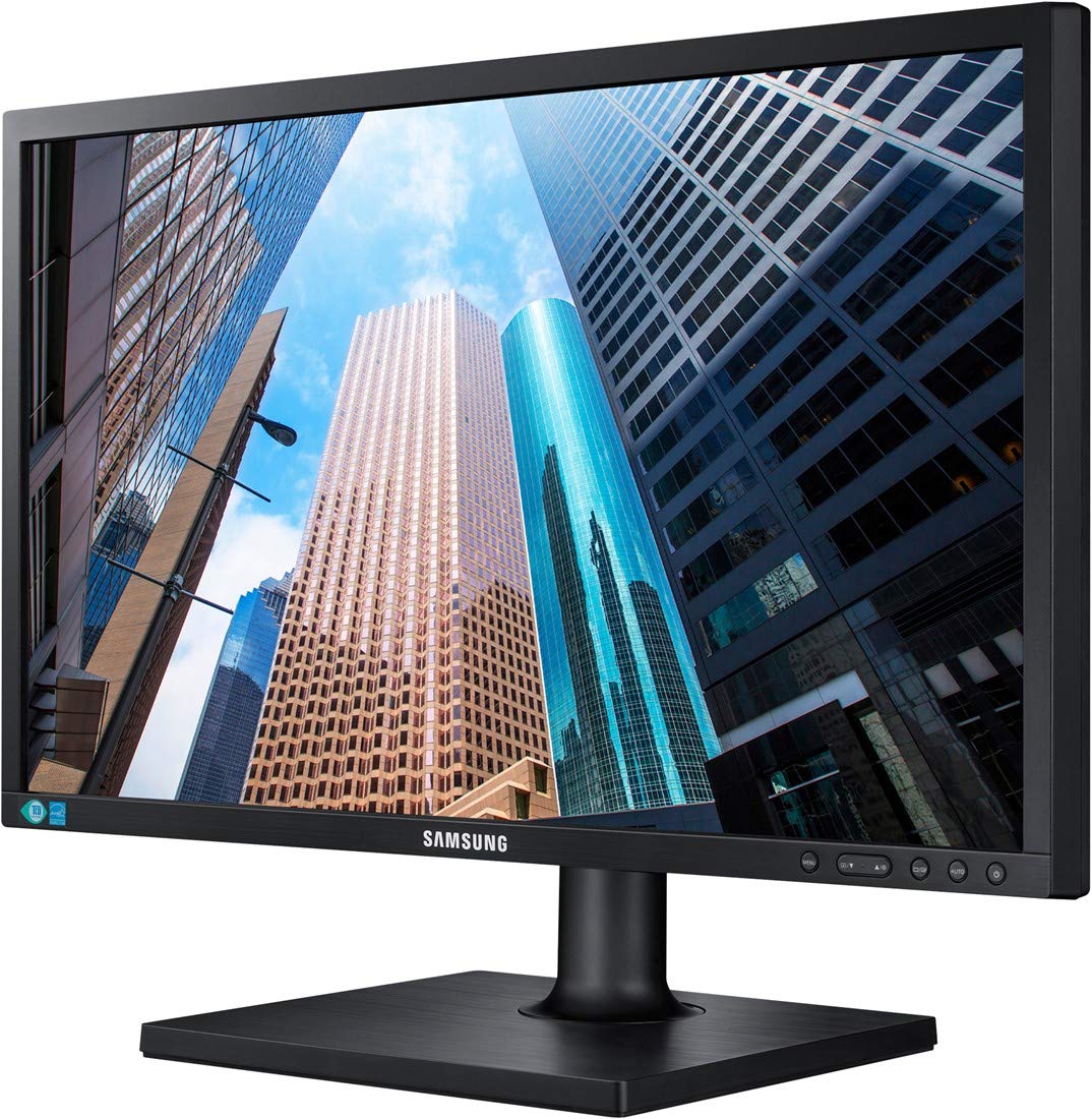 Samsung SE450 Series 23.6 inch FHD 1920x1080 Desktop Monitor for Business with DisplayPort, DVI, VGA, VESA mountable, 3-Year Warranty, TAA (S24E450DL)