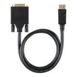 Belkin F2CD002b06-E DisplayPort-Male to DVI-D-Male Cable (6 Feet , Black)