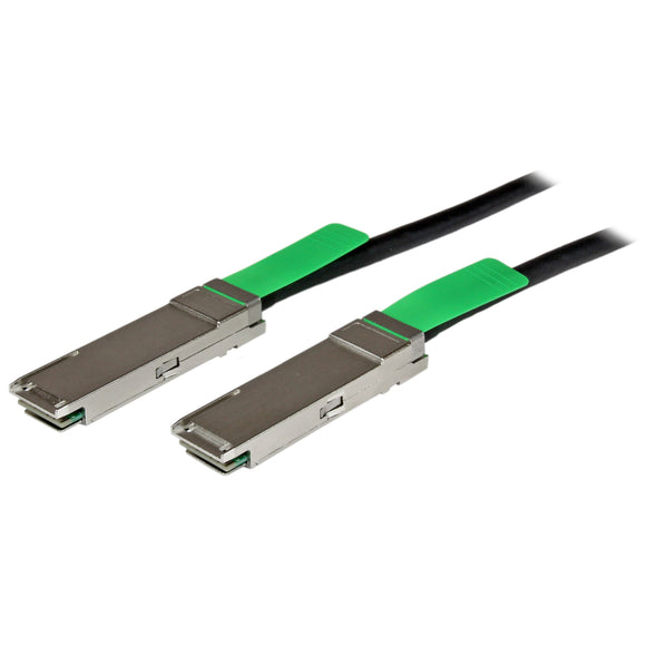 StarTech.com Mellanox MC2207130-002 Compatible - Passive Copper Twinax Cable - 2m - 40 Gbe Cable - Direct Attach Cable - QSFP Cable