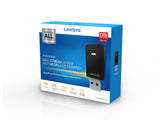 Linksys AC600 Dual Band USB Adapter with MU-MIMO (Max Stream WUSB6100M-CA)