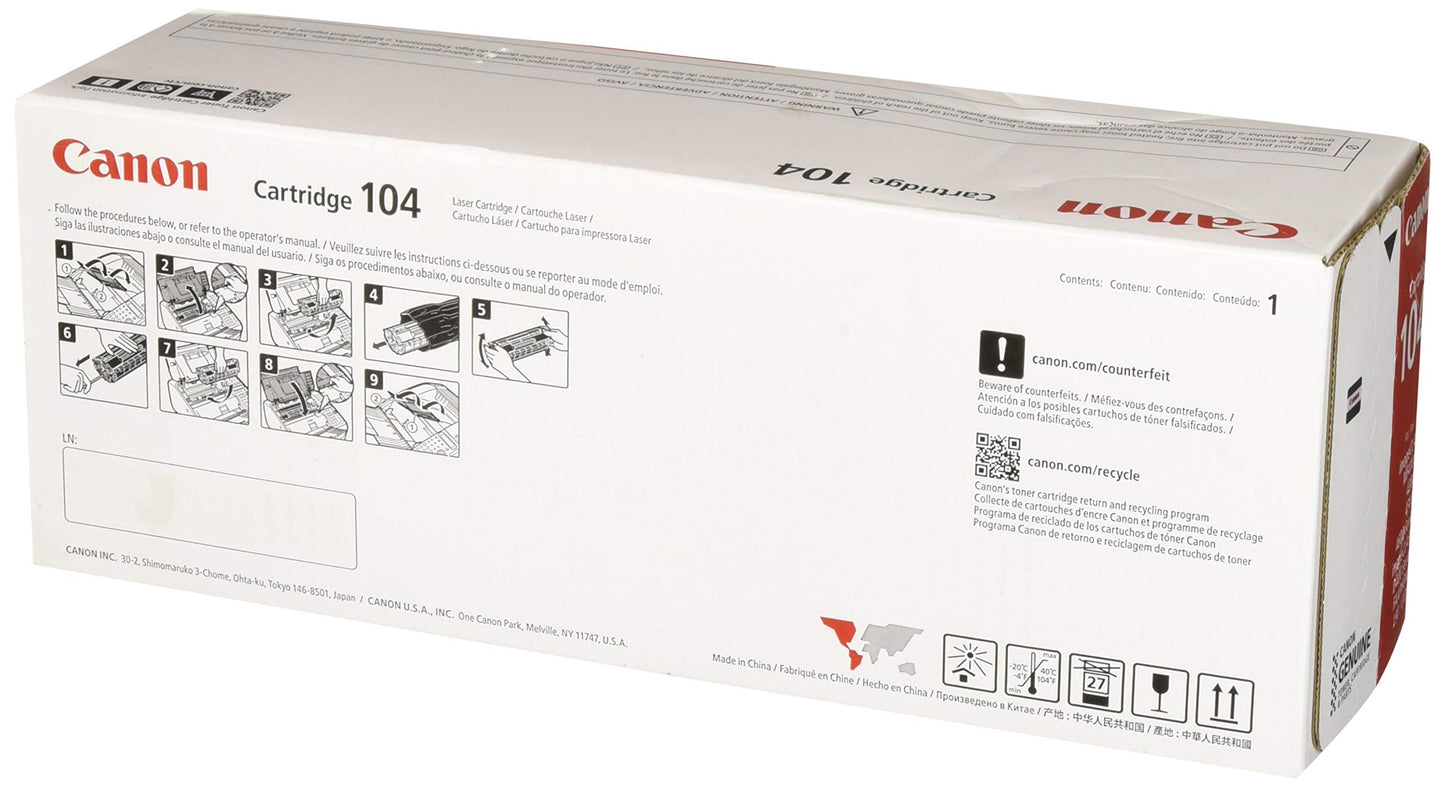 Genuine Canon Toner Cartridge 104 - 0263B001