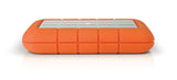 SEAGATE LaCie Rugged Triple USB 3.0/Firewire 800 2TB Portable Hard Drive , Aluminium/Orange