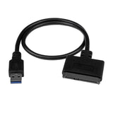 StarTech.com USB 3.1 to 2.5" SATA Hard Drive Adapter - USB 3.1 Gen 2 10Gbps with UASP External HDD/SSD Storage Converter (USB312SAT3CB)