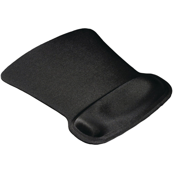 Ergoprene Blk Gel Mouse Pad W/Wrist Rest