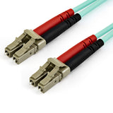 STARTECH 450FBLCLC15 Startech 15 m OM4 LC to LC Multimode Duplex Fiber Optic Patch Cable,
