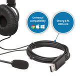 Kensington USB Hi-Fi Headphones with Microphone (K97601WW)