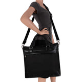 McKlein 18395 USA Eastward 15" Nylon Slim Laptop Briefcase Black