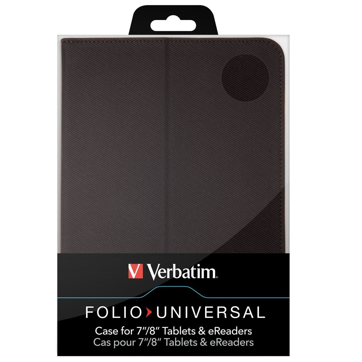 Verbatim Universal Folio Case for 7 to 8-Inch Tablets and e-Readers 98539