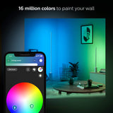 Philips 4080148U7 Hue White & Color Ambiance Signe Table Lamp, Aluminium