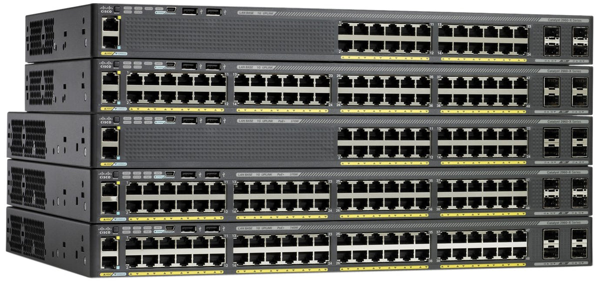 Cisco WS-C2960XR-24TS-I Catalyst 2960 Xr 24 Gige Lite Networking Device
