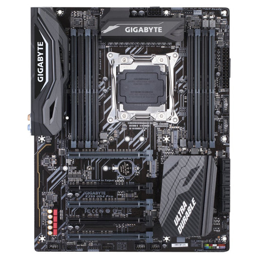 GIGABYTE X299 UD4 Pro (Intel LGA 2066 Core i9/ATX/2 M.2/ USB 3.1 gen 2 Type-A/RGB Fusion/Motherboard)