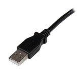 StarTech.com 2m USB 2.0 A to Right Angle B Cable Cord - 2 m USB Printer Cable - Right Angle USB B Cable - 1x USB A (M), 1x USB B (M) (USBAB2MR)