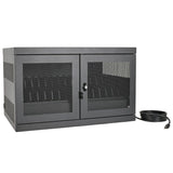Tripp Lite 16-Port AC Charging Storage Station Cabinet for Chromebooks, Laptops and Tablets, 17-Inch Depth, Wall Mount and Cart Options (CSC16AC)