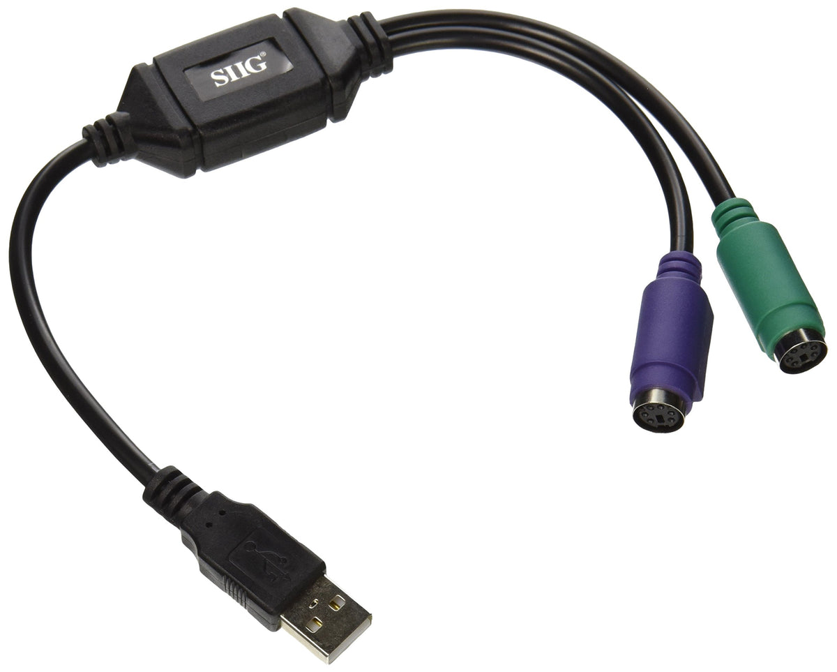 Usb-to-Ps/2 Adapter for Keyboard&Mouse Usb