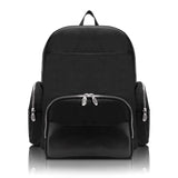 McKlein 18365 USA Cumberland 17" Nylon Dual Compartment Laptop Backpack Black