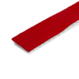 Hook and Loop Tape - 100 ft. - Reusable Adjustable Cable Ties - Red (HKLP100RD)