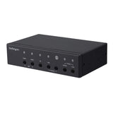 StarTech.com Multi-Input HDBaseT Extender Kit - Built-in Switch and Video Scaler - DisplayPort HDMI and VGA Over CAT6 or CAT5 (ST121HDBTSC)