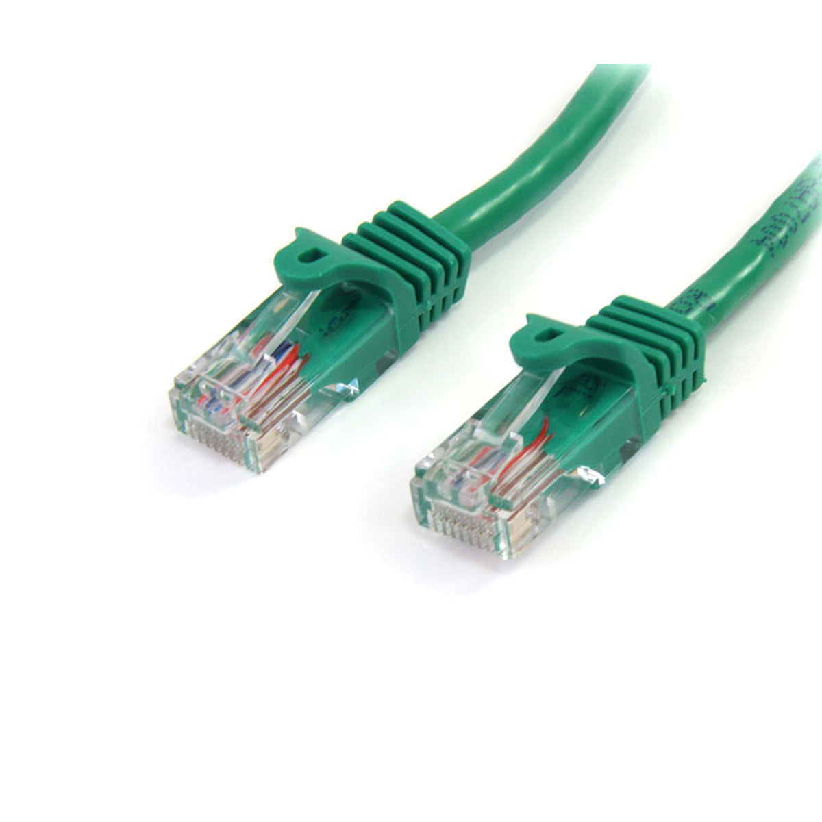 StarTech.com 45PATCH7GN Snagless RJ45 UTP Cat 5e Patch Cable, 7-Feet (Green)