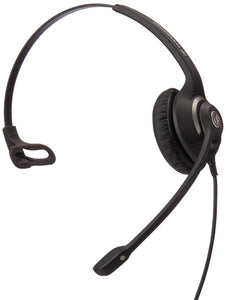 504403 Monaural Headset W/Mic 9.5ft Noise Canceling (vf)
