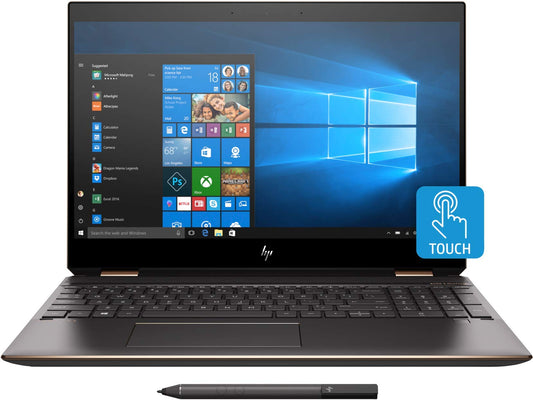 HP Spectre X360 15" Touchscreen Laptop (Intel Core i7-9750H, 16GB, 1 TB Intel SSD, Windows 10 Home, Silver) 15-df1020ca