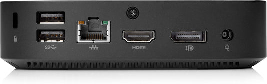 HP t430 Thin Client - Intel Celeron N4000 Dual-core (2 Core) 1.10 GHz - 2 GB RAM DDR4 SDRAM - 16 GB Flash - Intel UHD Graphics 600 - Gigabit Ethernet ThinPro - HDMI - DisplayPort - Network (RJ-45