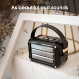Divoom Macchiato Stylish Portable Bluetooth Speaker with FM Radio, 6W Output with TWS Function
