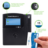 Pyramid TTEZ TimeTrax Automated Swipe Card Time Clock System with Software Download, USB Connect - Made in USA